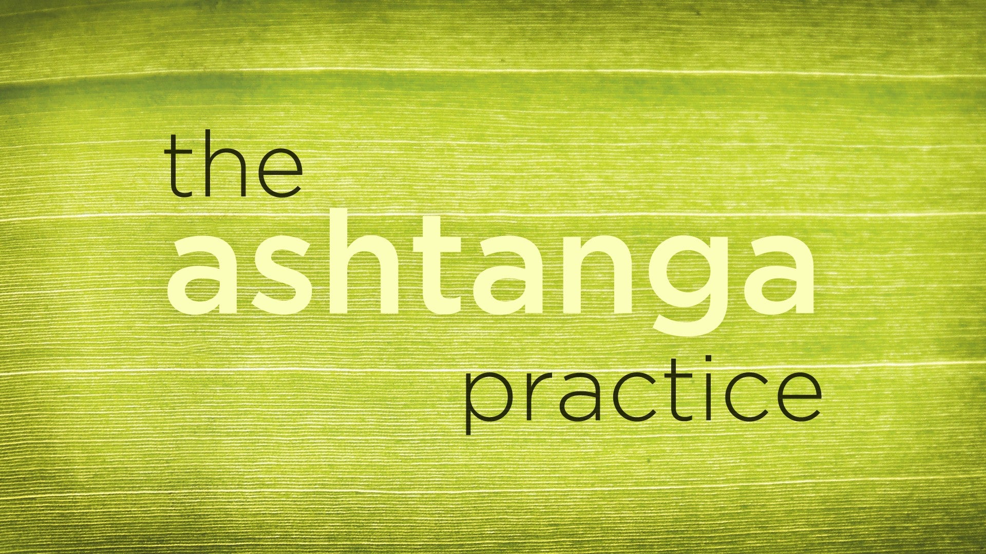 The Ashtanga Practice Artwork