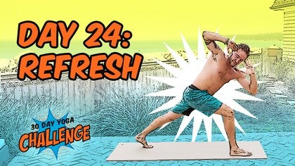 30 Day Yoga Challenge: Day 24: Twist It Out<br>Robert Sidoti