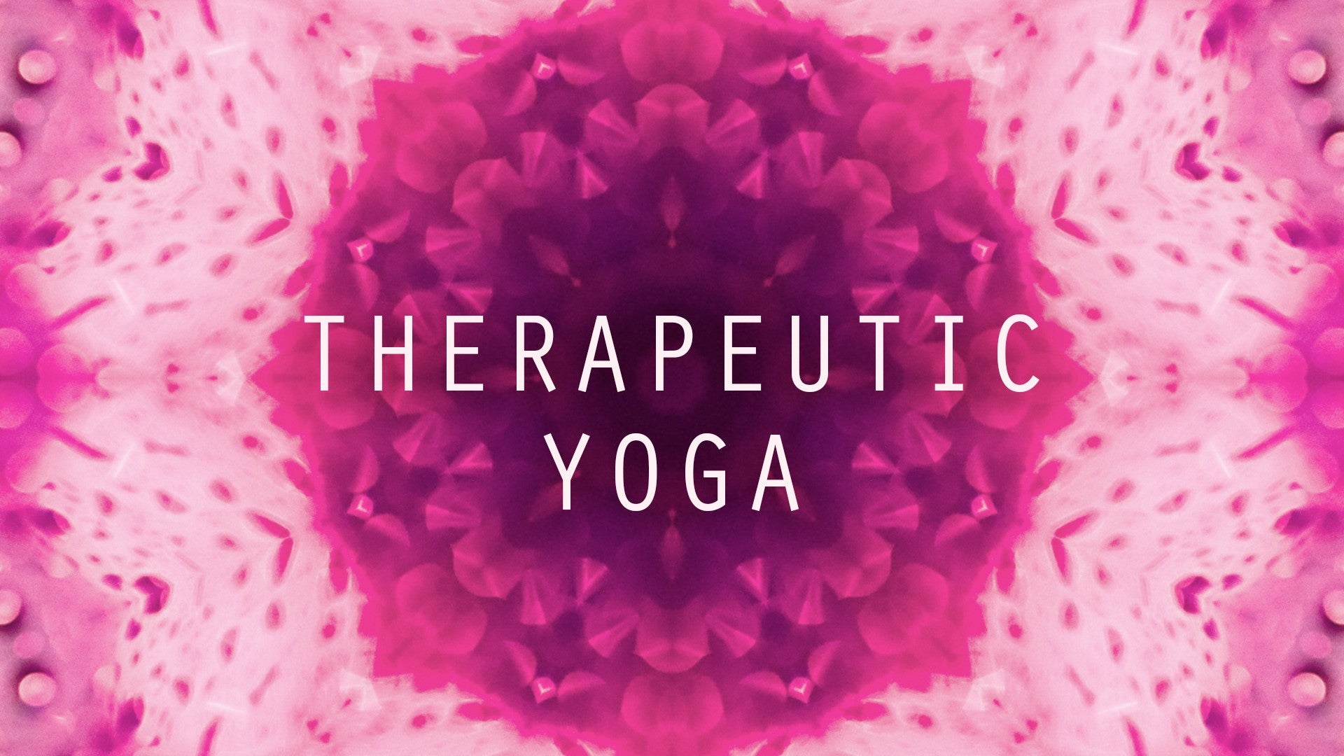 Therapeutic Yoga Artwork
