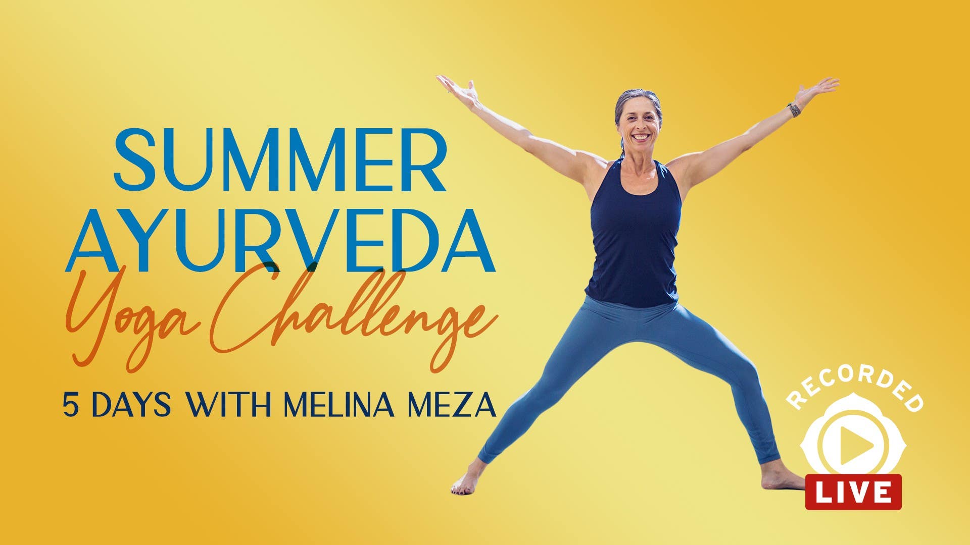 Summer Ayurveda Yoga Challenge Artwork