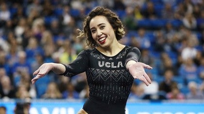 UCLA Gymnast Katelyn Ohashi Bounces Back into Joy