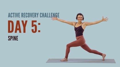 Active Recovery Yoga Challenge: Day 5: Spine<br>Lydia Zamorano