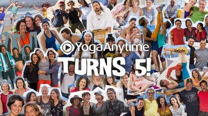 Yoga Anytime Turns 5 Today! (Blog Archieve)