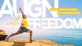 Align with Freedom: 30-Day Yoga Challenge Image