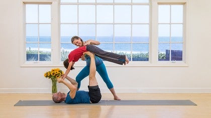 Family AcroYoga and Real Life