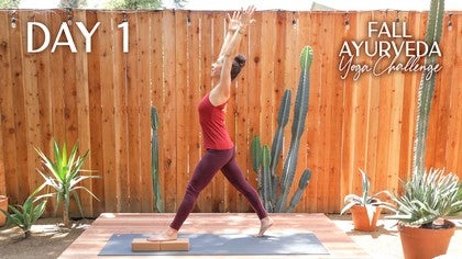 Fall Ayurveda Yoga Challenge: Day 1: Happy Joints<br>Melina Meza