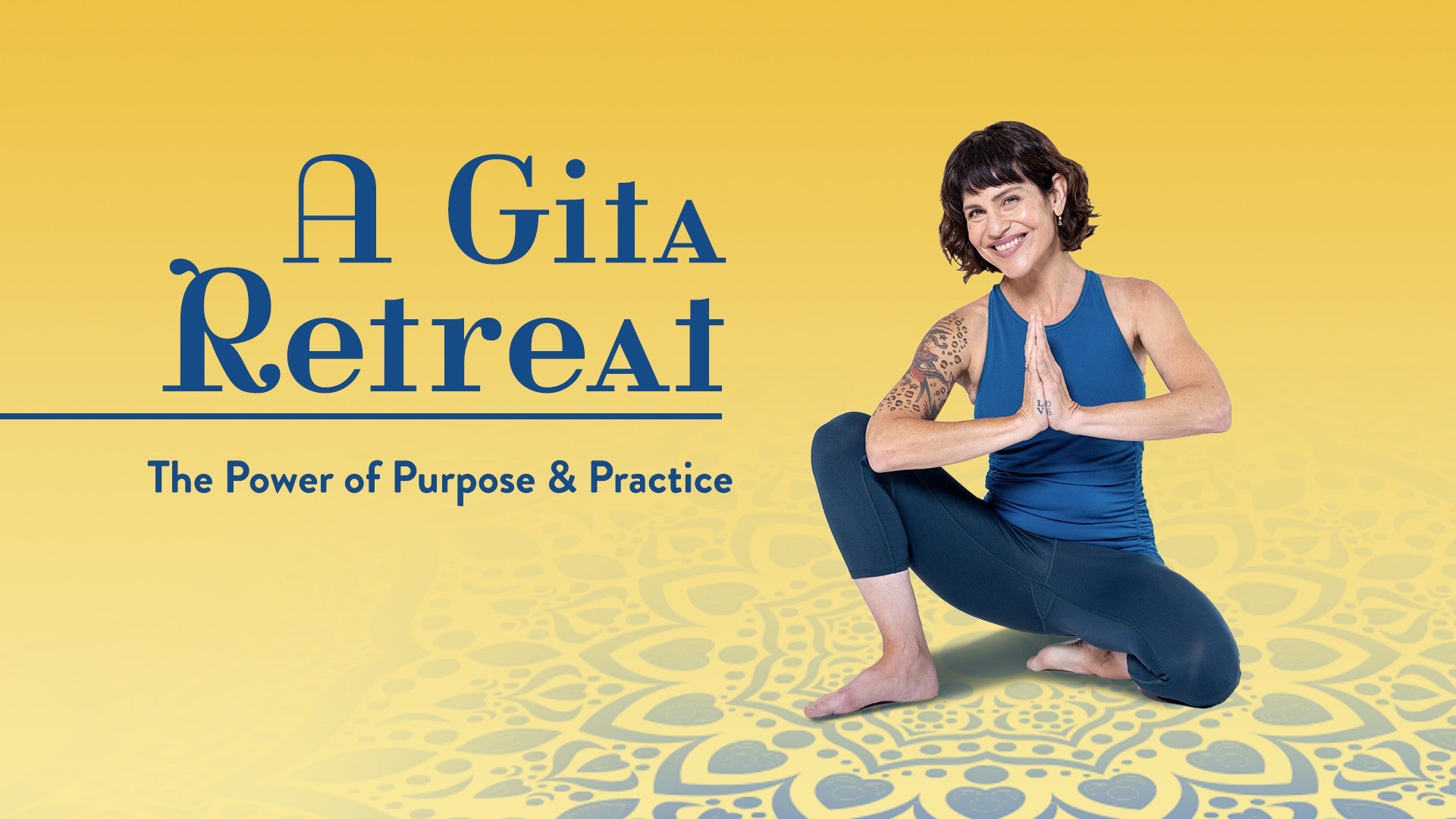 A Gita Retreat: The Power of Purpose and Practice Artwork