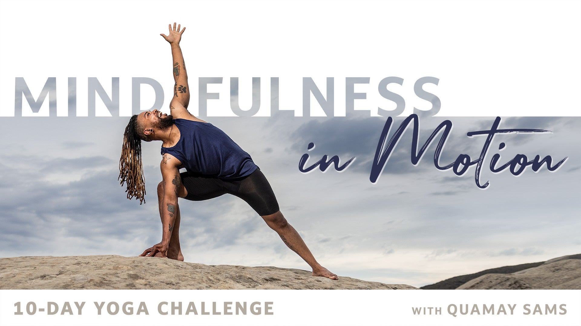 Mindfulness in Motion 10-Day Yoga Challenge Artwork