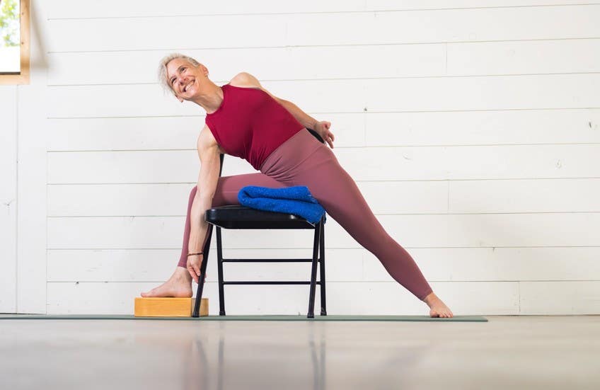 Desk Yoga Focus on Lower Body, Lower Back, and Hips Yoga at Your
