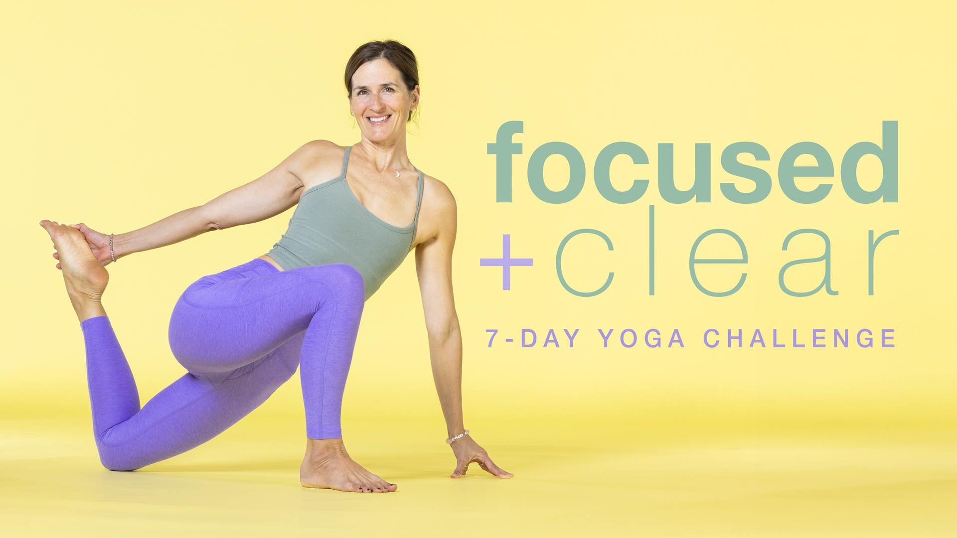 Focused and Clear: A 7-Day Yoga Challenge Artwork