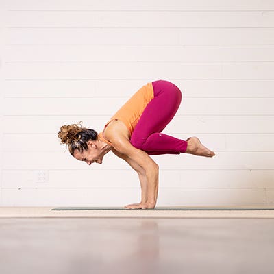 Yoga for core strength - side crow pose or parsva bakasana — Yoga With  Olivia